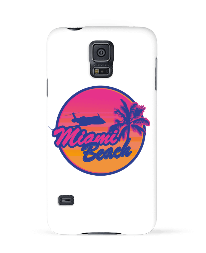 Case 3D Samsung Galaxy S5 miami beach by Revealyou