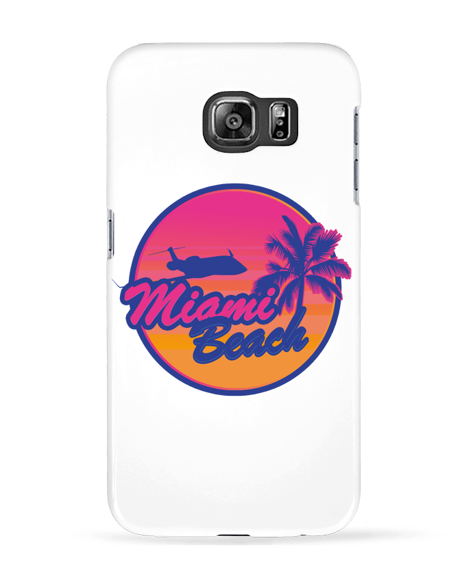Case 3D Samsung Galaxy S6 miami beach - Revealyou