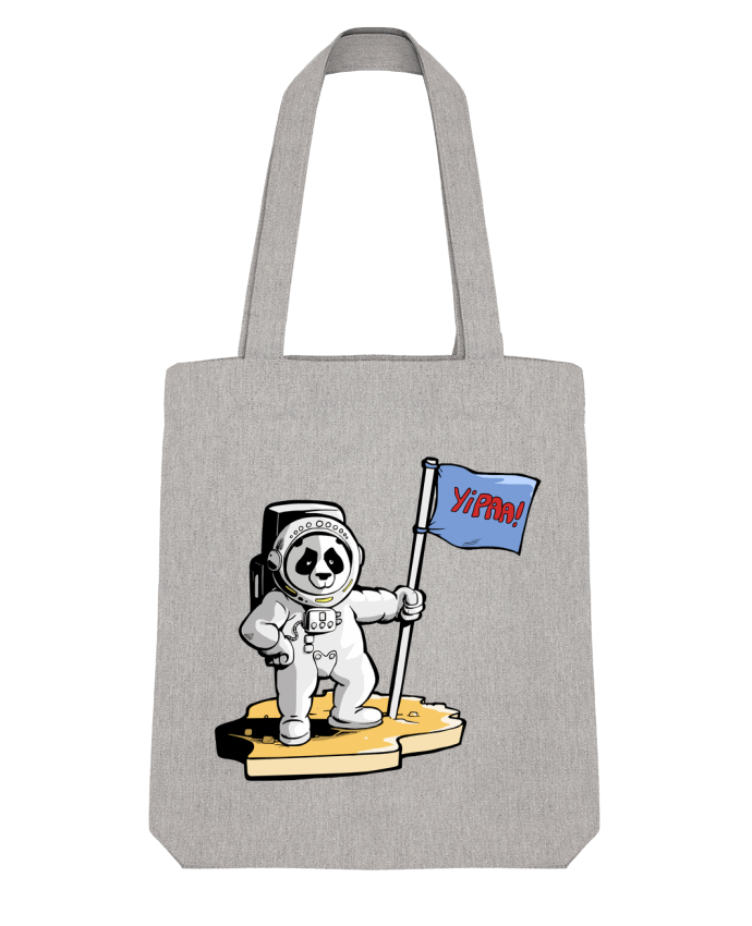 Tote Bag Stanley Stella Panda-cosmonaute by Tomi Ax - tomiax.fr 