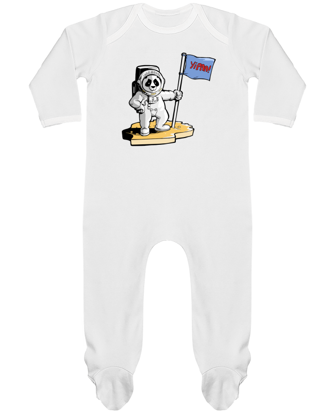 Body Pyjama Bébé Panda-cosmonaute par Tomi Ax - tomiax.fr