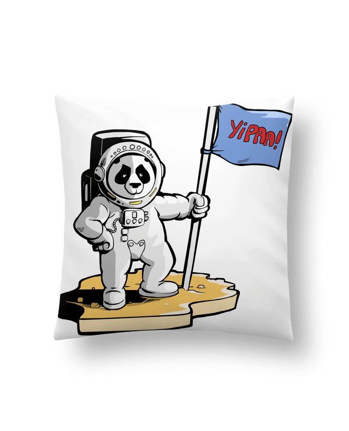 Coussin Panda-cosmonaute par Tomi Ax - tomiax.fr