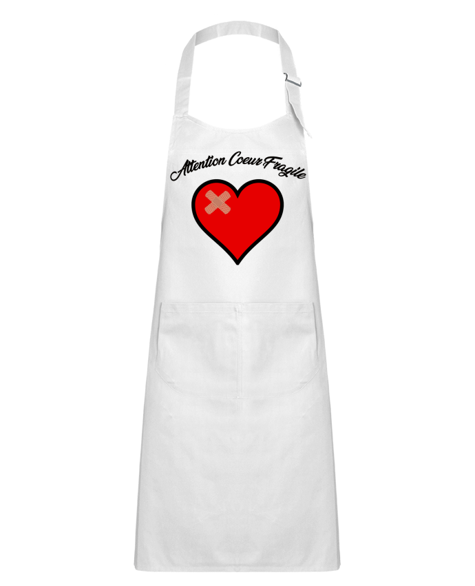 Tablier Enfant Coeur Fragile par funky-dude