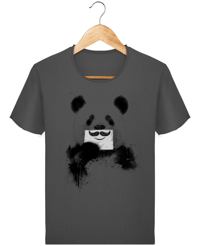 T-shirt Men Stanley Imagines Vintage Funny Panda Balàzs Solti by Balàzs Solti