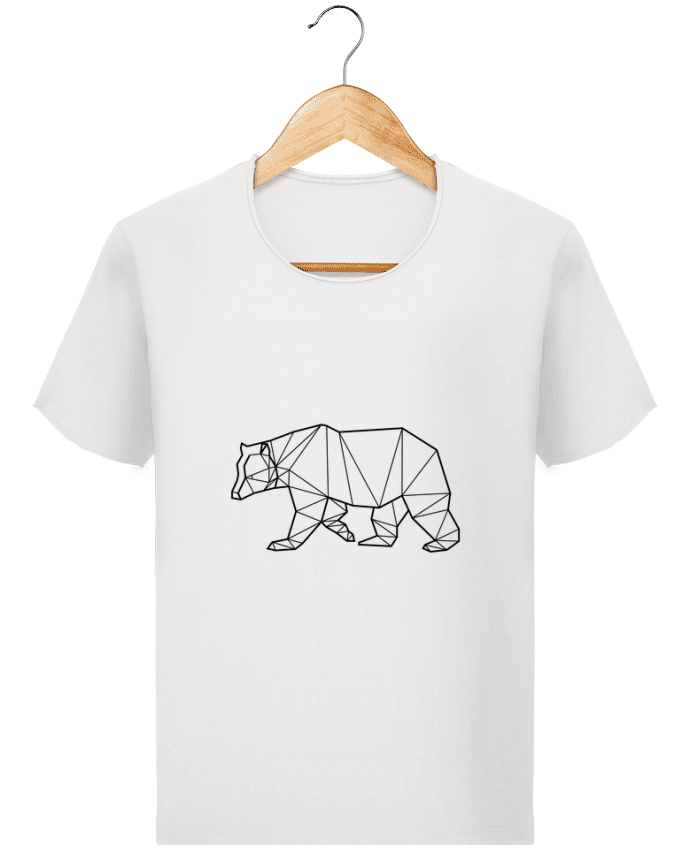 T-shirt Men Stanley Imagines Vintage Bear Animal Prism by Yorkmout