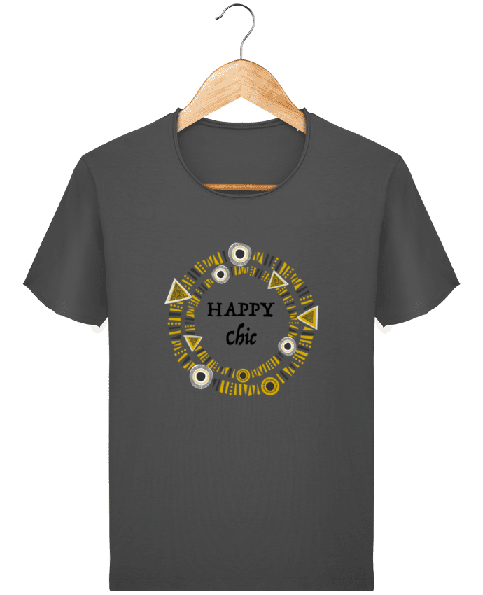 Camiseta Hombre Stanley Imagine Vintage Happy Chic por LF Design