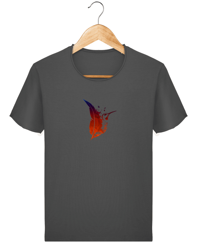  T-shirt Homme vintage plume colibri par Studiolupi