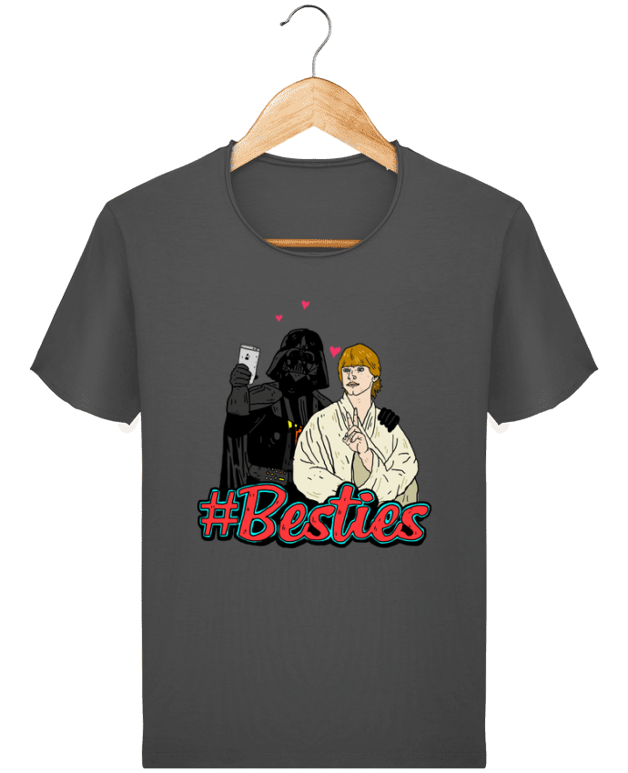  T-shirt Homme vintage #Besties Star Wars par Nick cocozza