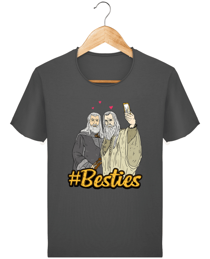 Camiseta Hombre Stanley Imagine Vintage #Besties Seigneur des anneaux por Nick cocozza