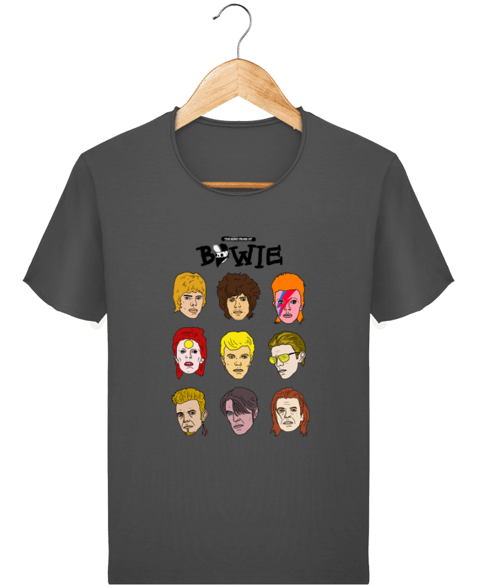  T-shirt Homme vintage Bowie par Nick cocozza