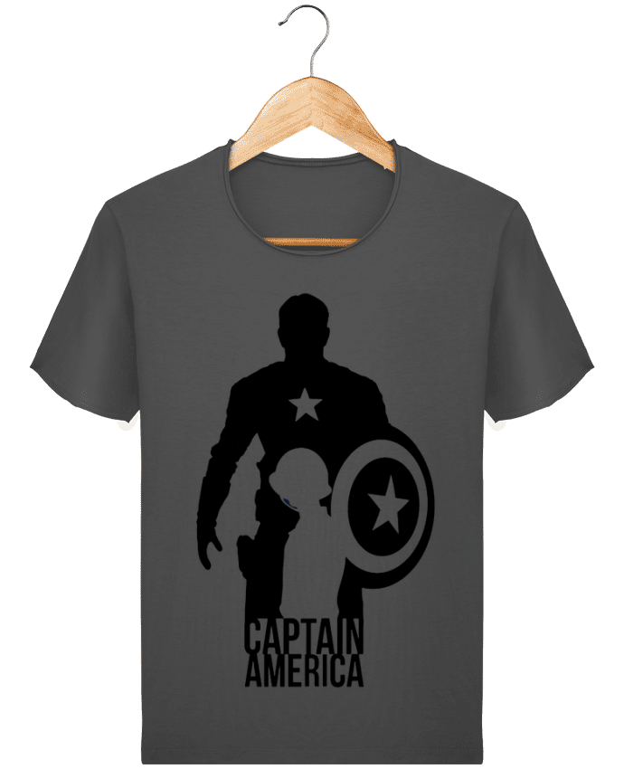 Camiseta Hombre Stanley Imagine Vintage Captain america por Kazeshini