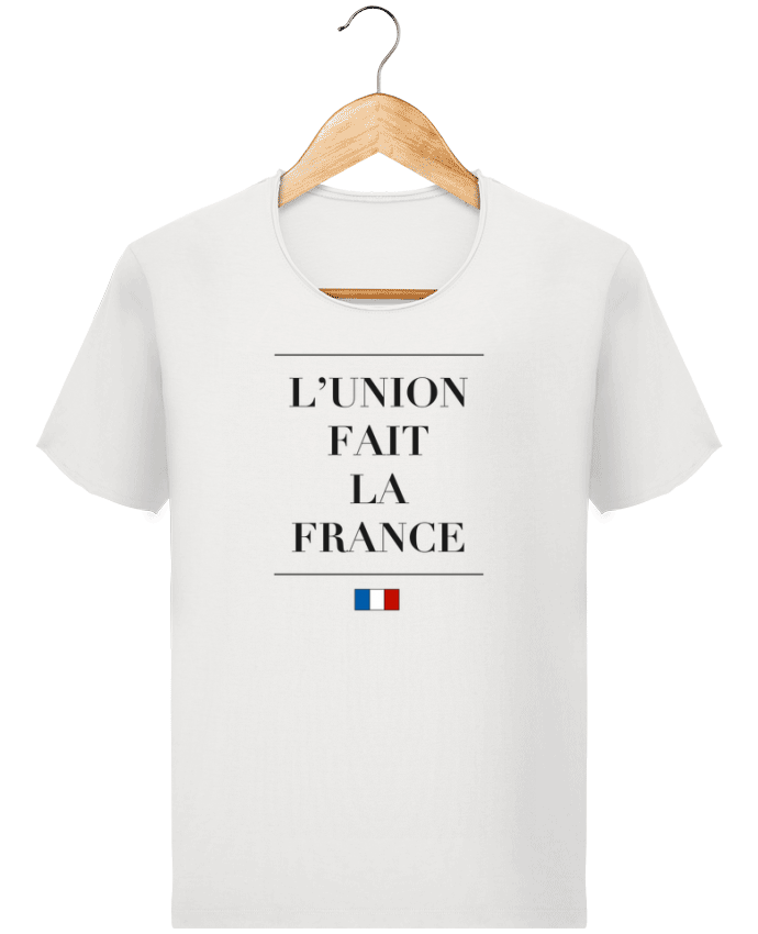  T-shirt Homme vintage L'union fait la france par Ruuud