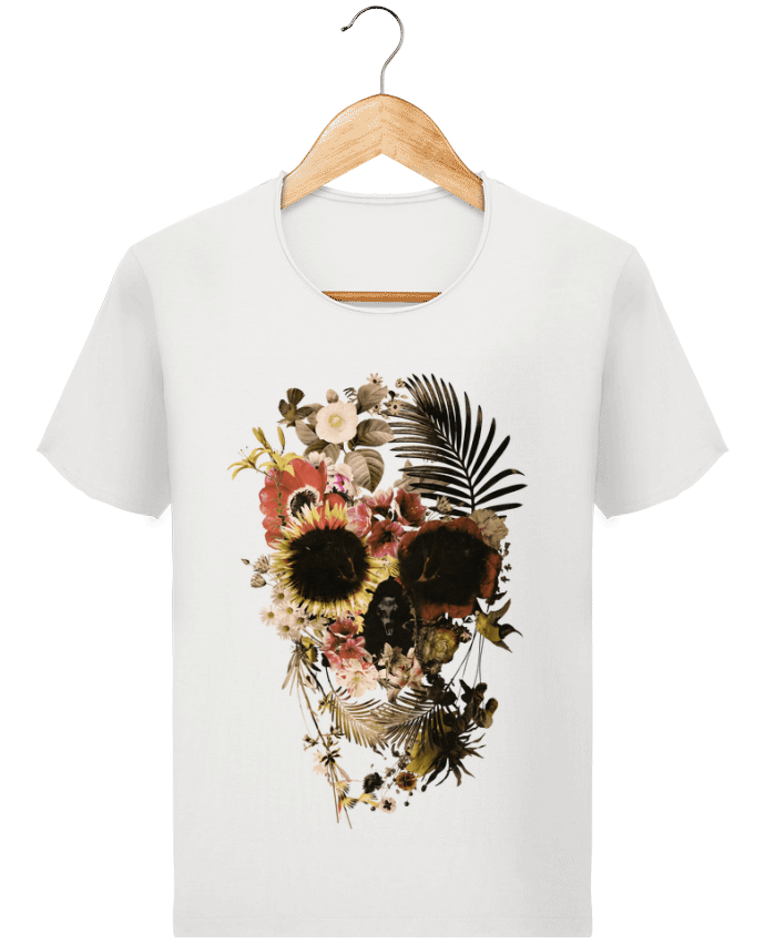 T-shirt Men Stanley Imagines Vintage Garden Skull by ali_gulec