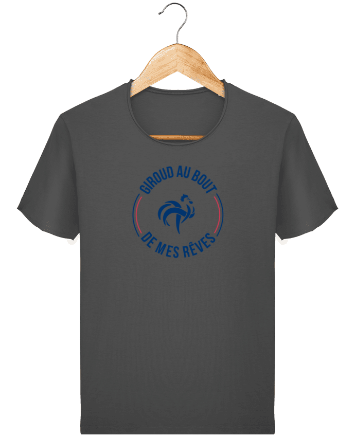  T-shirt Homme vintage Giroud au bout de mes rêves par tunetoo