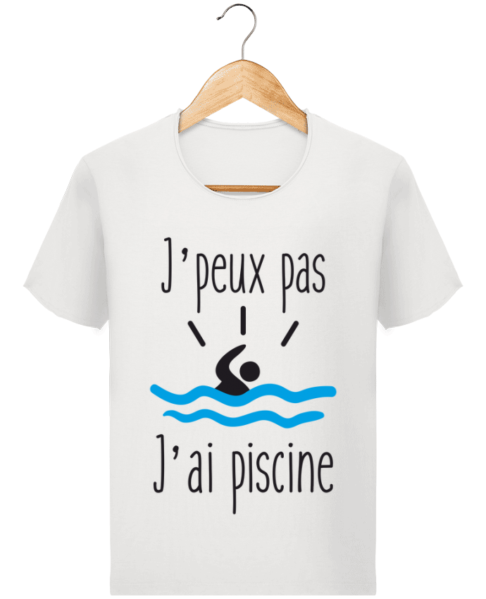 T-shirt Men Stanley Imagines Vintage J'peux pas j'ai piscine by Benichan