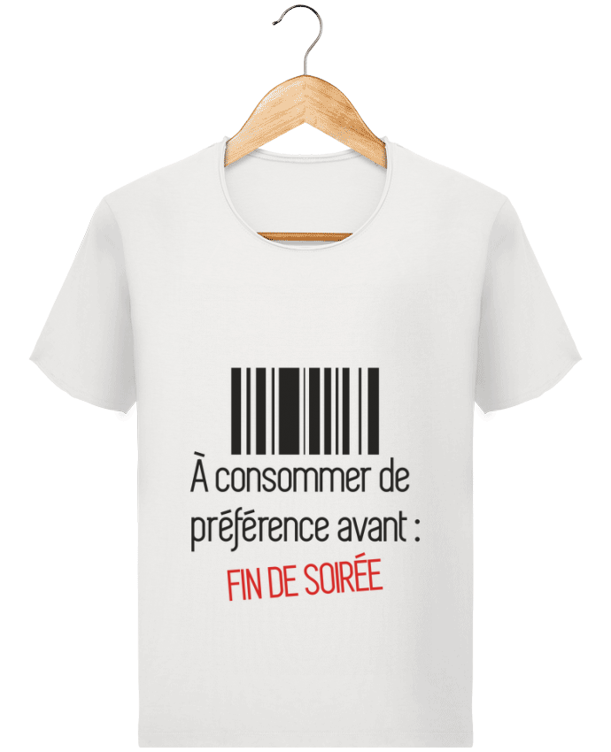  T-shirt Homme vintage A consommer de préférence avant fin de soirée par Benichan
