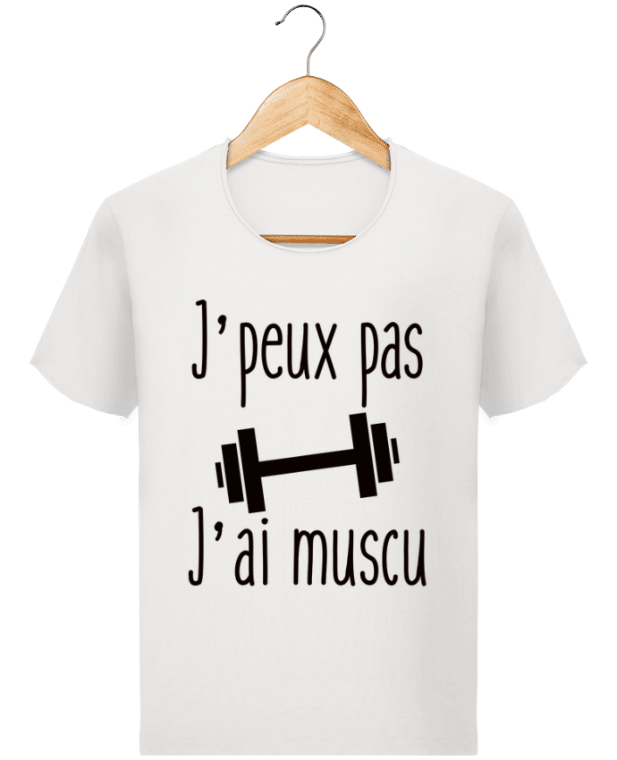  T-shirt Homme vintage J'peux pas j'ai muscu par Benichan