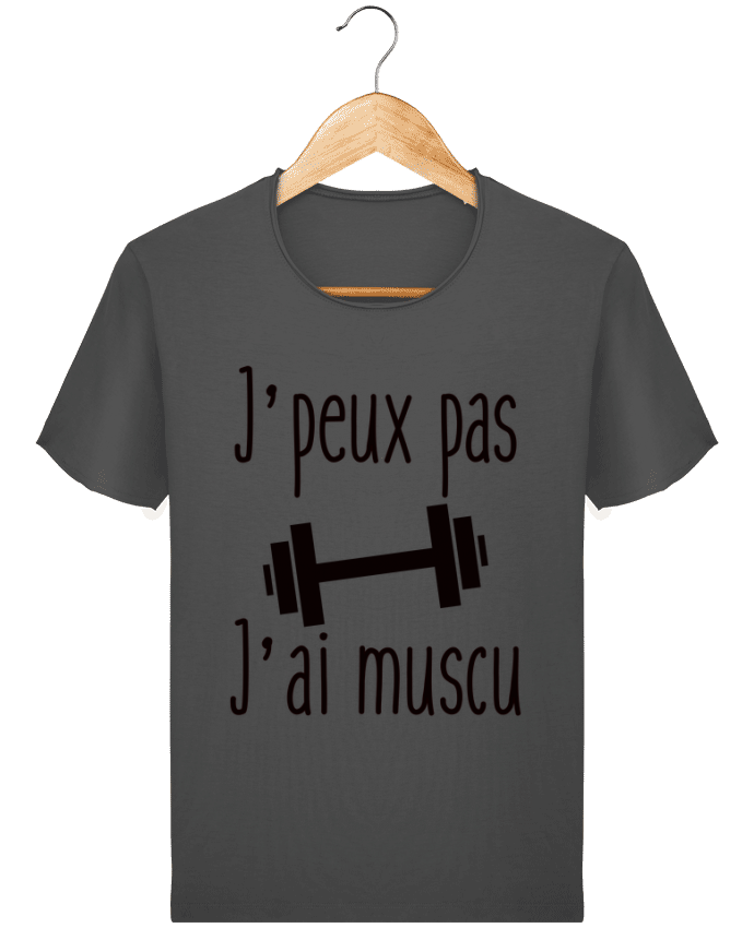  T-shirt Homme vintage J'peux pas j'ai muscu par Benichan