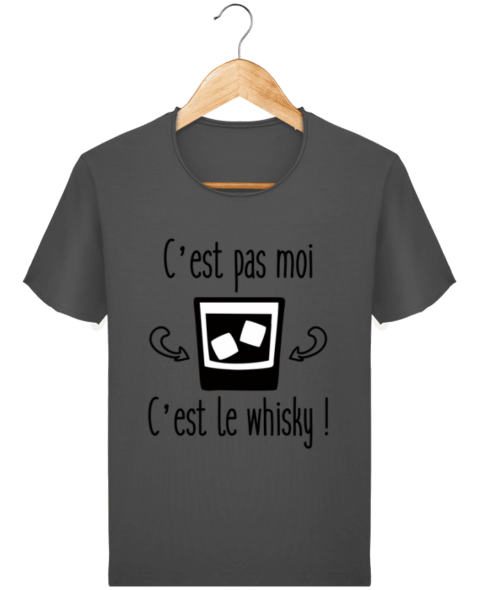  T-shirt Homme vintage C'est pas moi c'est le whisky par Benichan