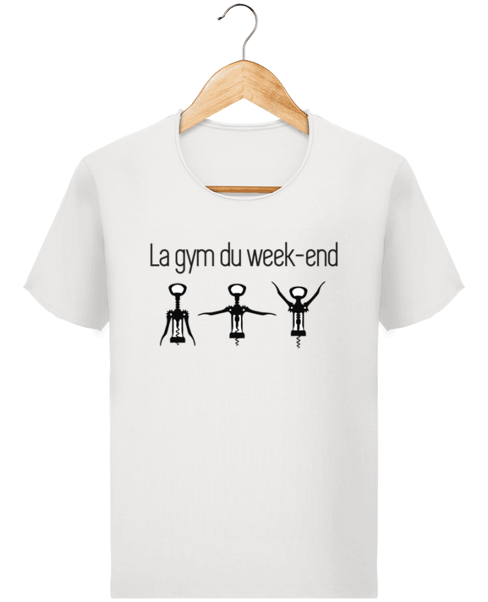  T-shirt Homme vintage La gym du week-end par Benichan