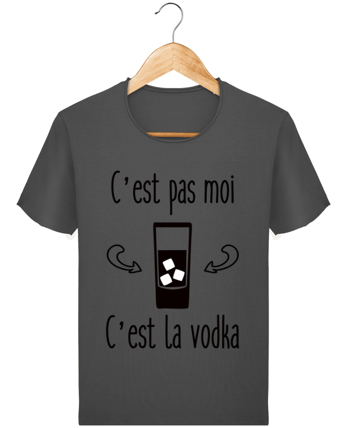 T-shirt Homme vintage C'est pas moi c'est la vodka par Benichan
