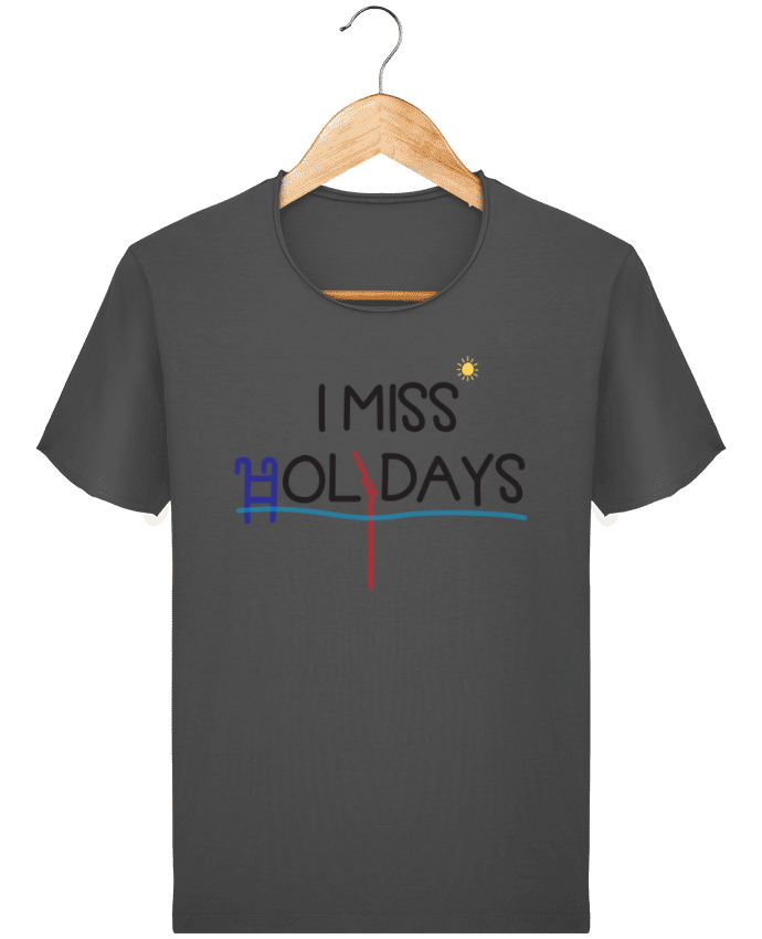 T-shirt Men Stanley Imagines Vintage I miss holidays by tunetoo
