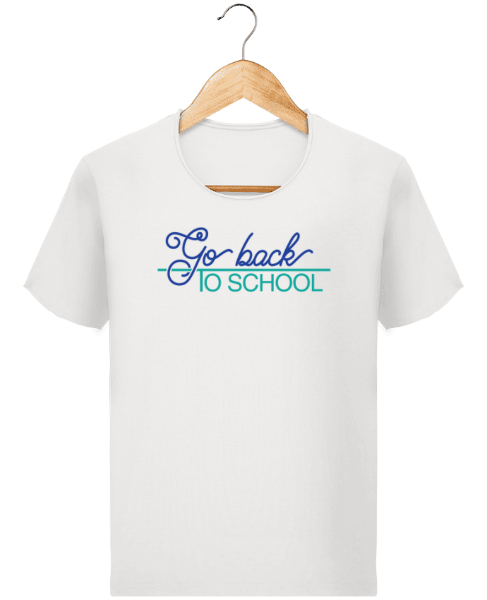  T-shirt Homme vintage Go back to school par tunetoo