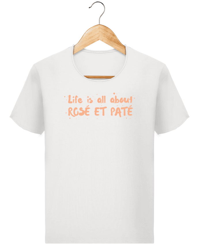  T-shirt Homme vintage Rosé et Paté par tunetoo