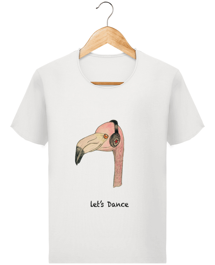 T-shirt Men Stanley Imagines Vintage Flamingo LET'S DANCE by La Paloma by La Paloma