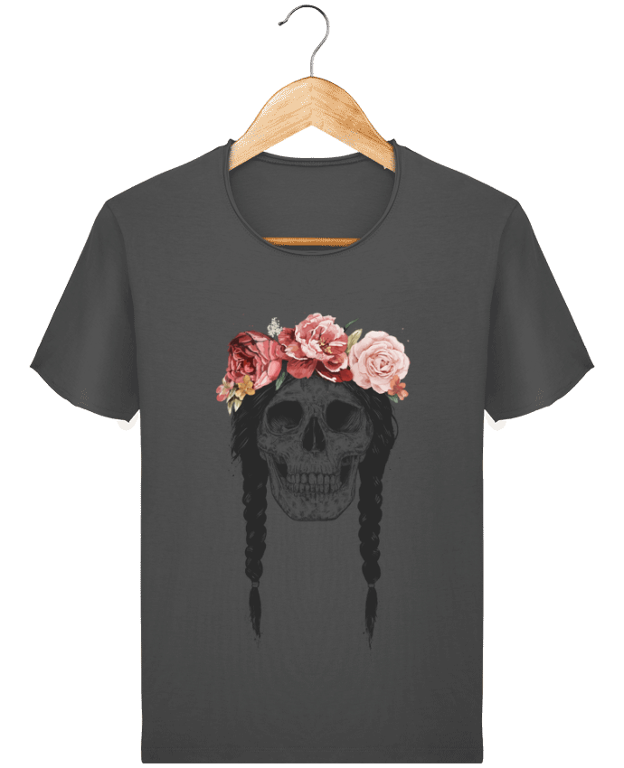  T-shirt Homme vintage Festival Skull par Balàzs Solti