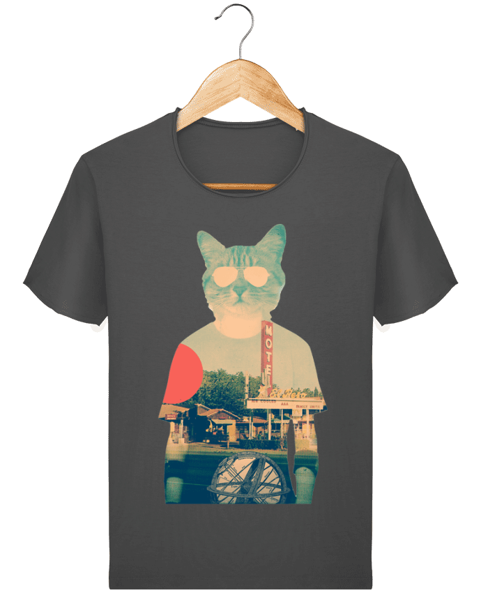 T-shirt Homme Stanley Imagines Vintage Cool cat  ali_gulec