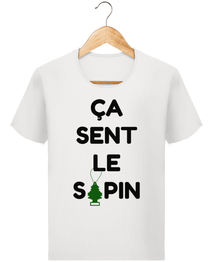 T-shirt Men Stanley Imagines Vintage ÇA SENT LE SAPIN by tunetoo