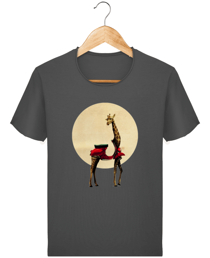  T-shirt Homme vintage Giraffe par ali_gulec