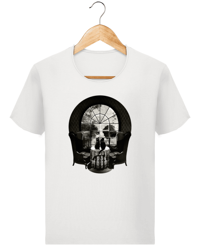 T-shirt Men Stanley Imagines Vintage Room skull by ali_gulec