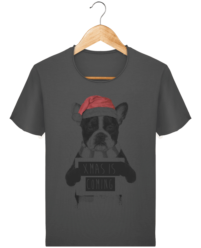  T-shirt Homme vintage X-mas is coming par Balàzs Solti