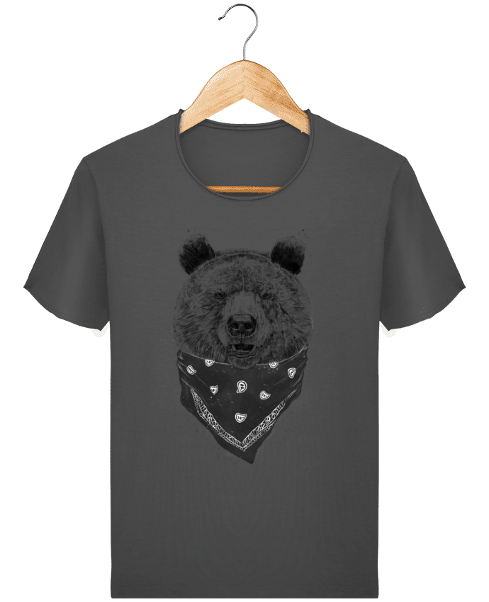  T-shirt Homme vintage wild_bear par Balàzs Solti