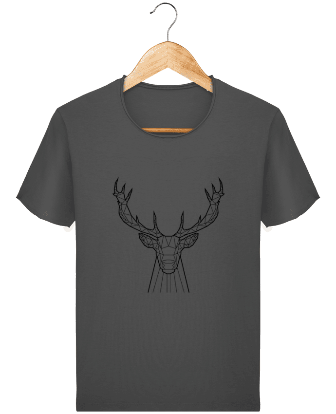  T-shirt Homme vintage cerf animal prism par Yorkmout