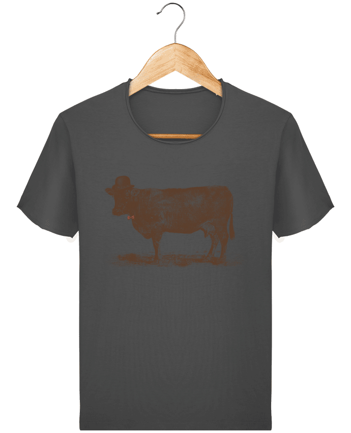 T-shirt Men Stanley Imagines Vintage Cow Cow Nut by Florent Bodart