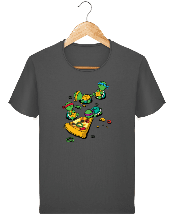  T-shirt Homme vintage Pizza lover par flyingmouse365
