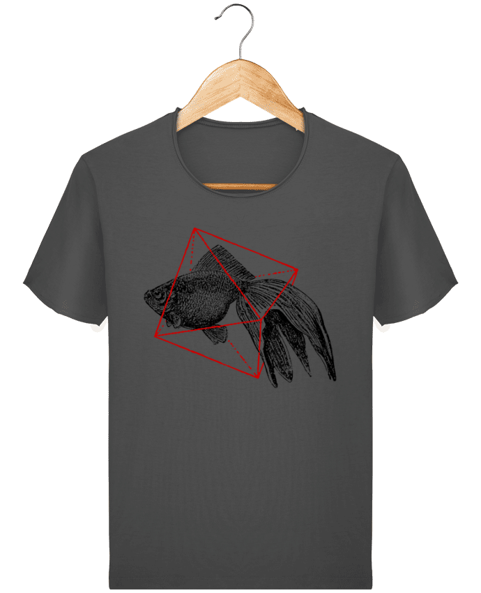  T-shirt Homme vintage Fish in geometrics II par Florent Bodart