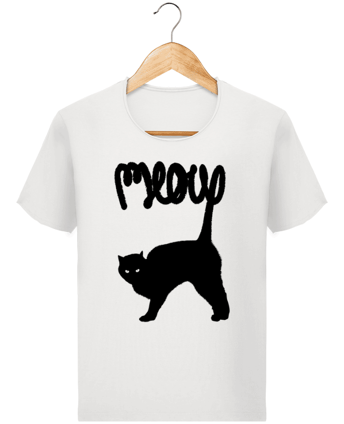 Camiseta Hombre Stanley Imagine Vintage Meow por Florent Bodart