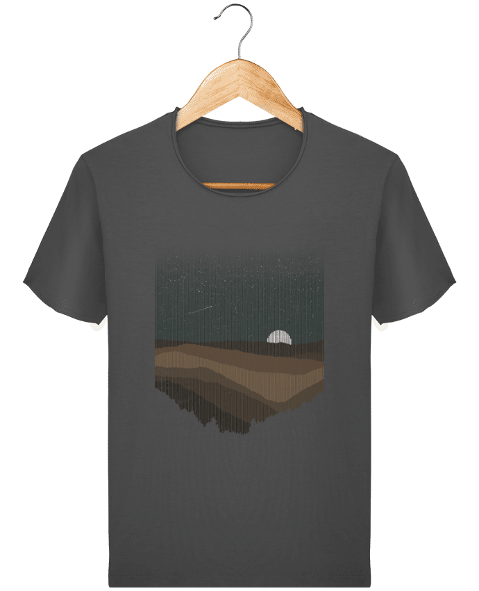 Camiseta Hombre Stanley Imagine Vintage Moonrise Sepia por Florent Bodart