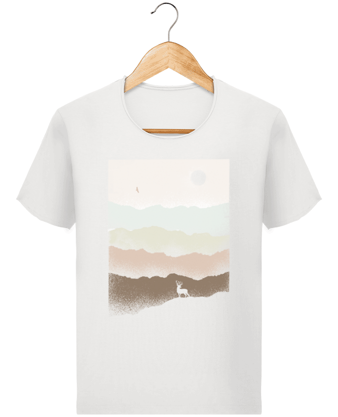  T-shirt Homme vintage Quietude par Florent Bodart