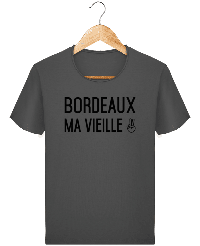  T-shirt Homme vintage Bordeaux ma vieille par tunetoo