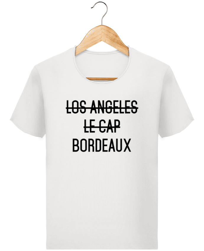 T-shirt Men Stanley Imagines Vintage 1er Bordeaux by tunetoo