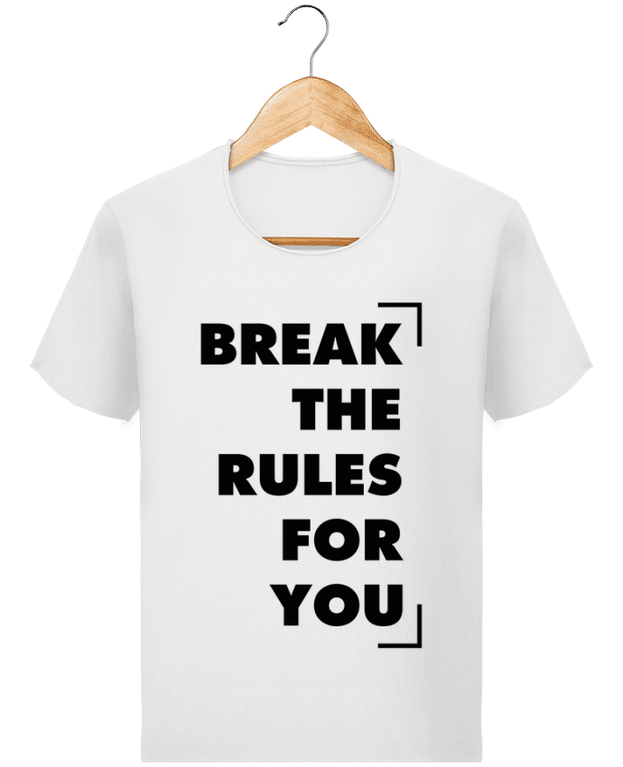  T-shirt Homme vintage Break the rules for you par tunetoo