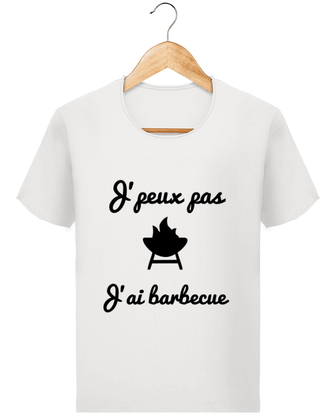 T-shirt Men Stanley Imagines Vintage J'peux pas j'ai barbecue by Benichan