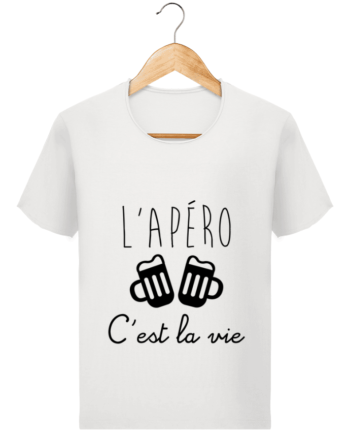  T-shirt Homme vintage L'apéro c'est la vie , humour , alcool , drôle par Benichan