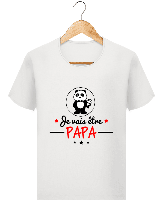 T-shirt Men Stanley Imagines Vintage Bientôt papa , Futur père by Benichan
