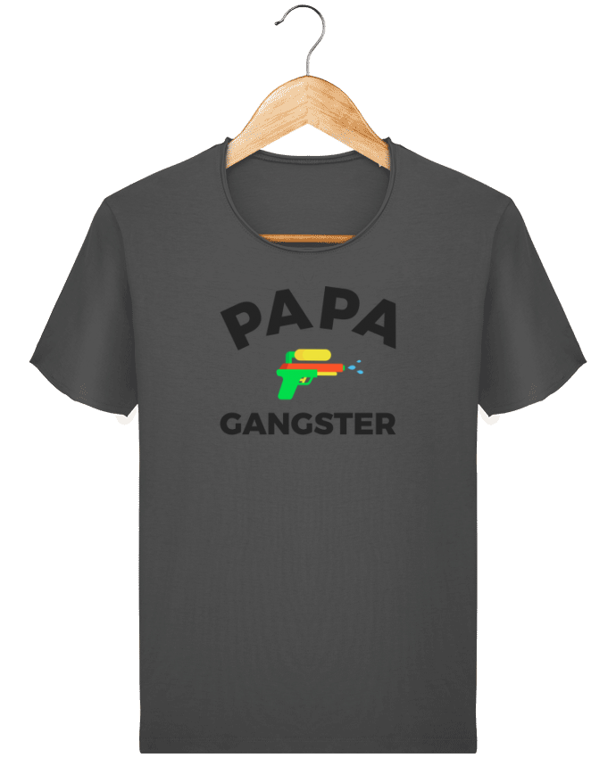  T-shirt Homme vintage Papa Ganster par Ruuud