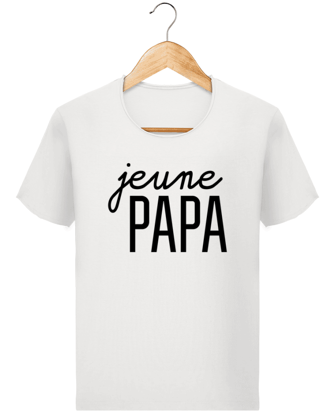  T-shirt Homme vintage Jeune papa par tunetoo